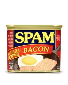 SPAM LUNCH MEAT BACON 12oz