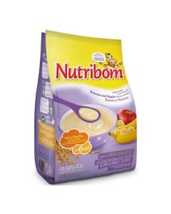 NUTRIBOM CEREAL BANANA APPLE 230g