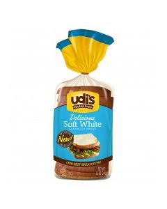 UDIS BREAD SOFT WHITE 12oz