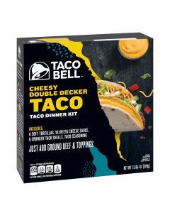 TACO BELL DINNER KIT DOULBE DECKER 393g