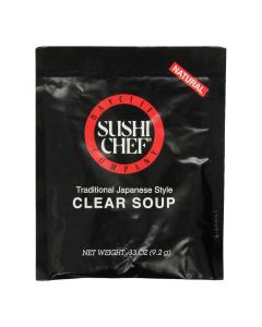 SUSHI CHEF MISO SOUP CLEAR 1oz