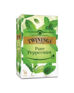 TWININGS TEA PURE PEPPERMINT 20s