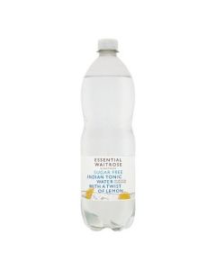 WAITROSE INDIAN TONIC WATER LEMON 1L