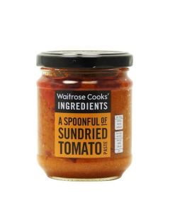 WAITROSE TOMATO PASTE SUNDRIED 180g