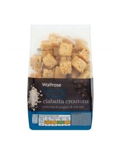 WAITROSE P&S CIABATTA CROUTON 100G