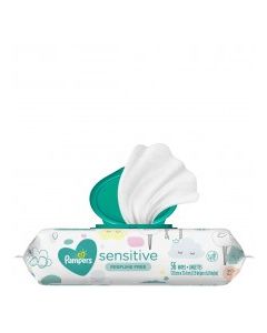 PAMPERS WIPES SENSITIVE RF 56s