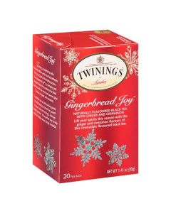 TWININGS TEA GINGERBREAD JOY 20s