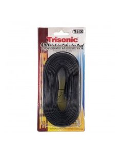 TRISONIC MODULAR EXT CORD BLACK 100ft