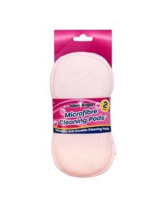 SUPER BRIGHT MICROFIBER PADS 2pk