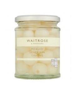 WAITROSE PKL SILVERSKN ONION 150g