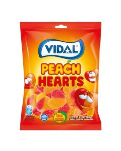 VIDAL PEACH HEARTS 90g