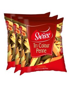 SWISS PENNE TRI COLOUR B2G1F 300g