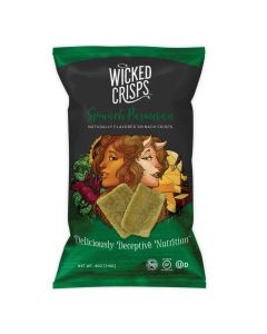 WICKED CRISPS SPINACH PARMESAN 4oz