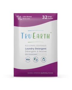 TRU EARTH DETERGENT STRIPS LILAC 32s