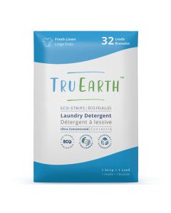 TRU EARTH DETERGENT STRIPS FRS LINEN 32s