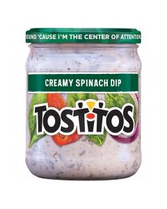 TOSTITOS DIP CREAMY SPINACH 15.5oz