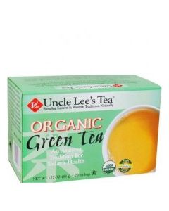 UNCLE LEE TEA GREEN ORGANIC 20s