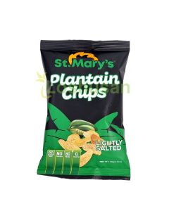 ST MARYS PLANTAIN CHIPS LIGHTLY SALT 40g