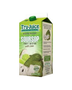 TRU-JUICE SOURSOP LIME NSA 1.75L