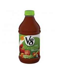 V8 VEGETABLE JUICE LOW SODIUM 1.4L