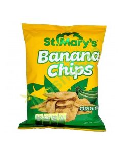 ST MARYS BANANA CHIPS 142g