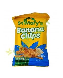 ST MARYS BANANA CHIPS CHEESE 40g