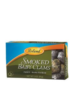 ROLAND SMOKED BABY CLAMS 3oz