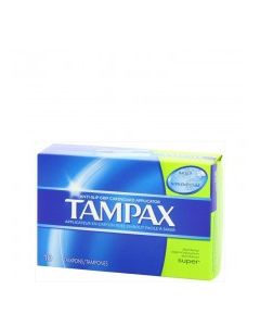 TAMPAX SUPER 10s