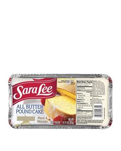 SARA LEE POUNDCAKE ALL BUTTER 10.7oz