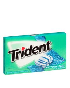 TRIDENT GUM TWIST SWEET MINT 14s