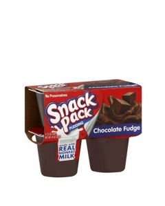 SNACK PACK PUDDING CHOCOLATE FUDGE 368g