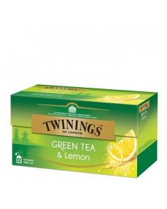 TWININGS TEA GREEN & LEMON 25s