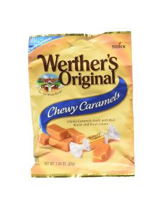 WERTHERS CHEWY CARAMEL 2.4oz