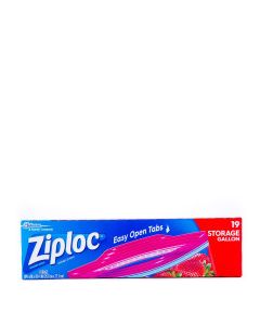 ZIPLOC STORAGE BAGS GAL 19s