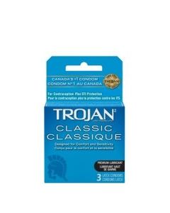 TROJAN LUBRICATED 3s