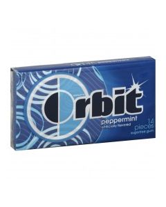 WRIGLEYS ORBIT PEPPERMINT 14s