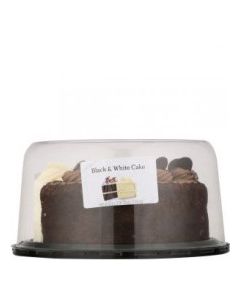 RICHS BLACK & WHITE CAKE 7in