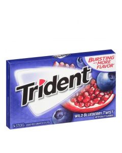 TRIDENT TWIST WILD BLUEBERRY 14s