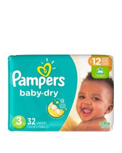 PAMPERS BABY DRY JUMBO #3 32s