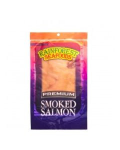 RAINFOREST SALMON SMOKED D-CUT 100g