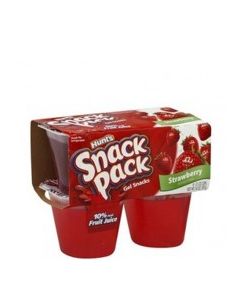 SNACK PACK GEL STRAWBERRY 368g