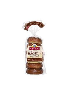 TOUFAYAN BAGELS WHOLE WHEAT 20oz