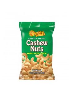 SUNSHINE CASHEW LIGHTLY SALTED 28g