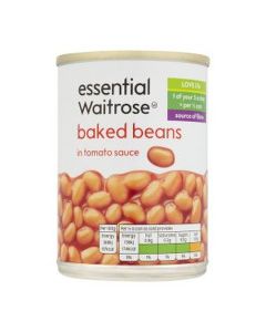 WAITROSE BEANS BAKED TOM SAUCE 400g